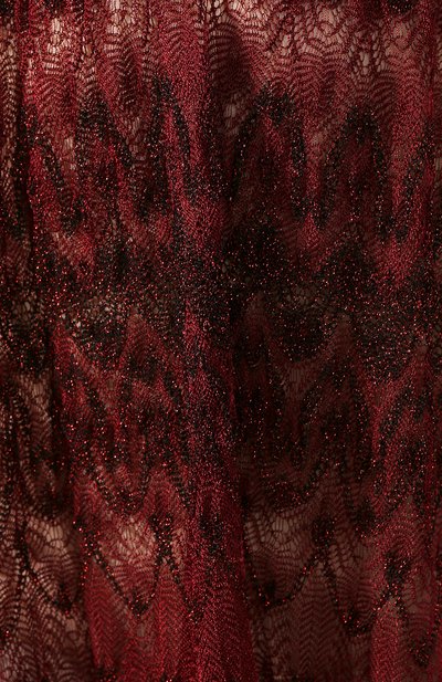 Туника MISSONI бордового цвета по цене 66000 руб., арт. MMQ00119/BR0081, фото 5 Туника MISSONI, арт. MMQ00119/BR0081, фото 5