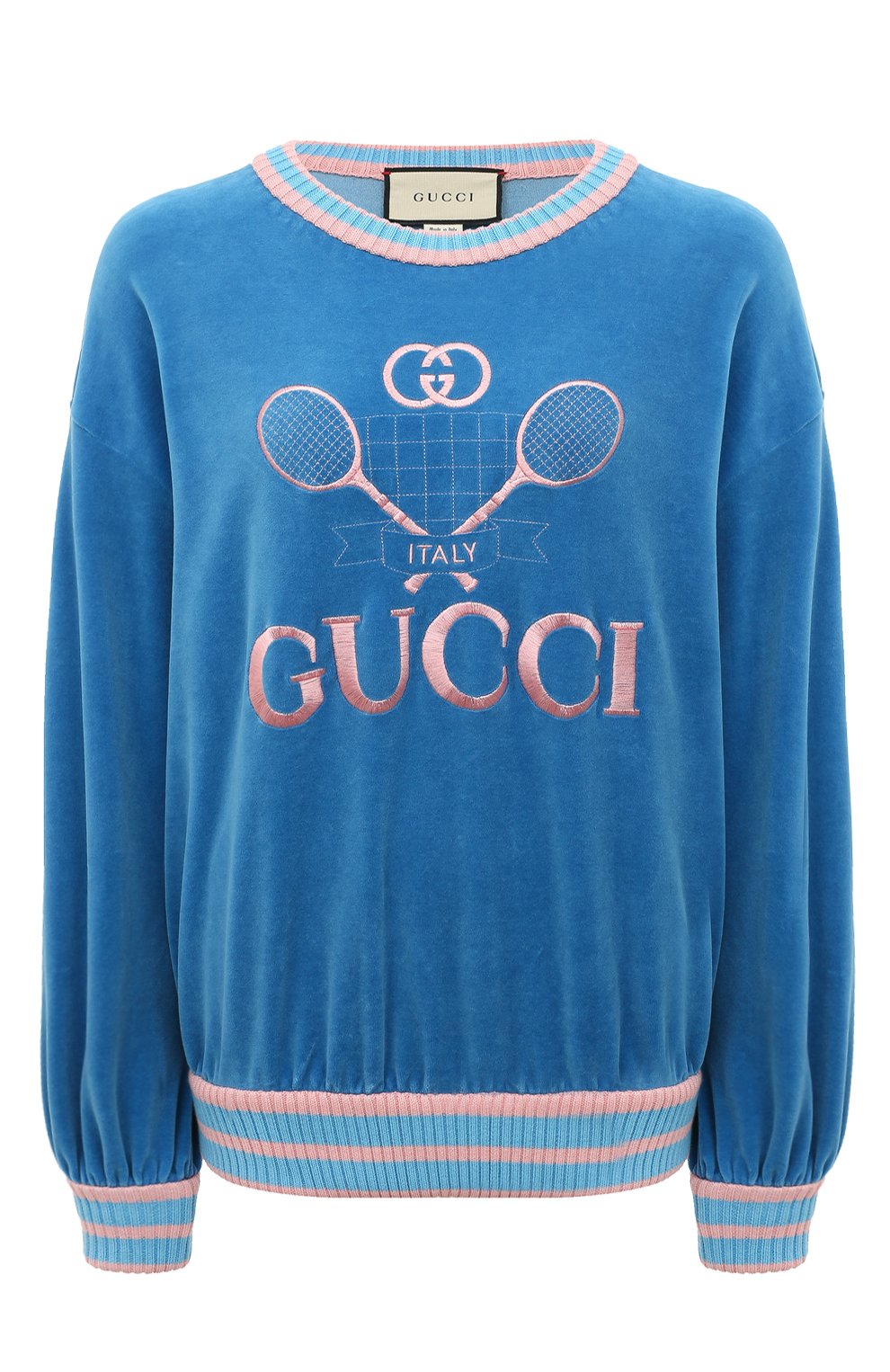 Бархатный свитшот GUCCI, арт. 581085 XJBIO, фото 1