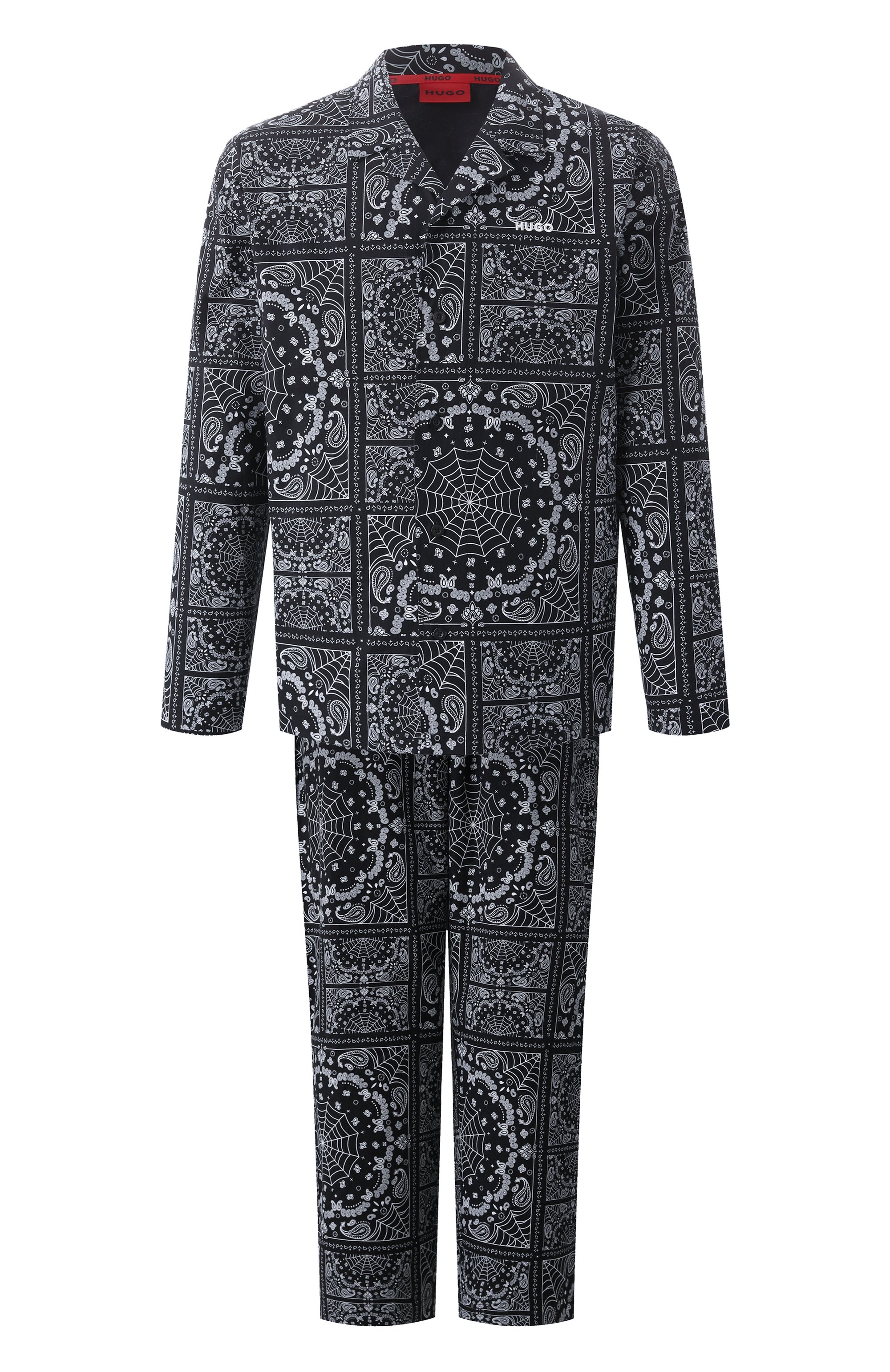 Хлопковая пижама HUGO, арт. 50535774, фото 1