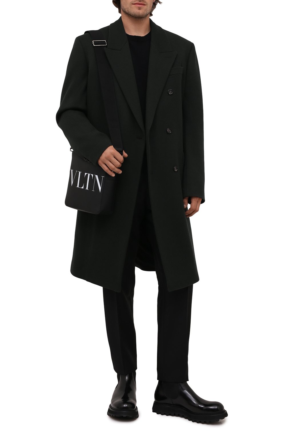 Кожаные челси bernini DOLCE & GABBANA черного цвета по цене 145000 руб., арт. A60371/A1203, фото 2 Кожаные челси bernini DOLCE & GABBANA, арт. A60371/A1203, фото 2