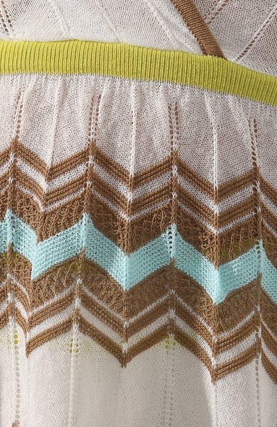 Топ из смеси хлопка и вискозы M MISSONI, арт. 2DN00065/2K000S, фото 5