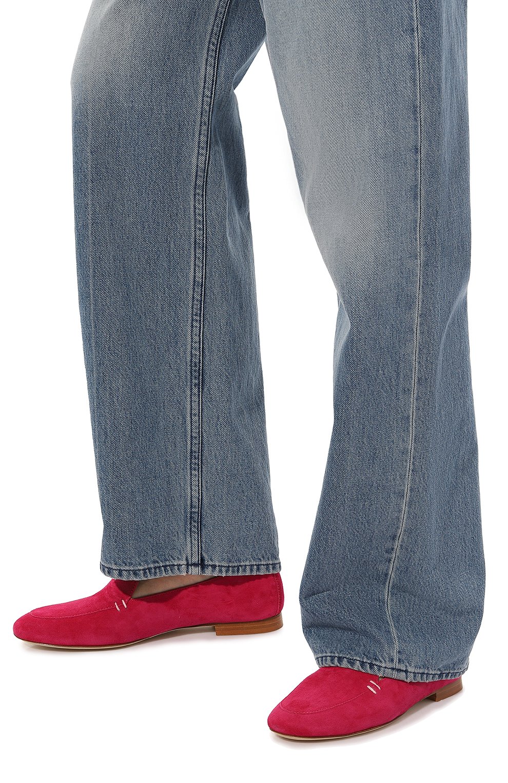 Замшевые лоферы KITON, арт. D51801XB6504, фото 3