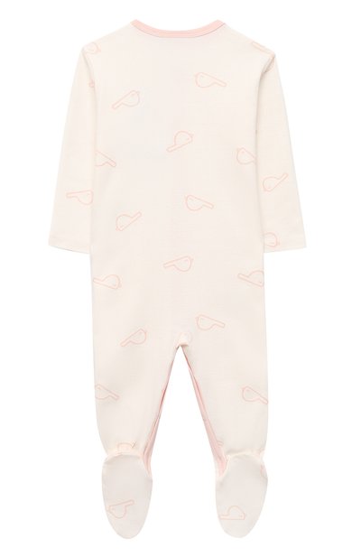 Хлопковый комбинезон SANETTA белого цвета по цене 5160 руб., арт. 12017, фото 2 Хлопковый комбинезон SANETTA, арт. 12017, фото 2