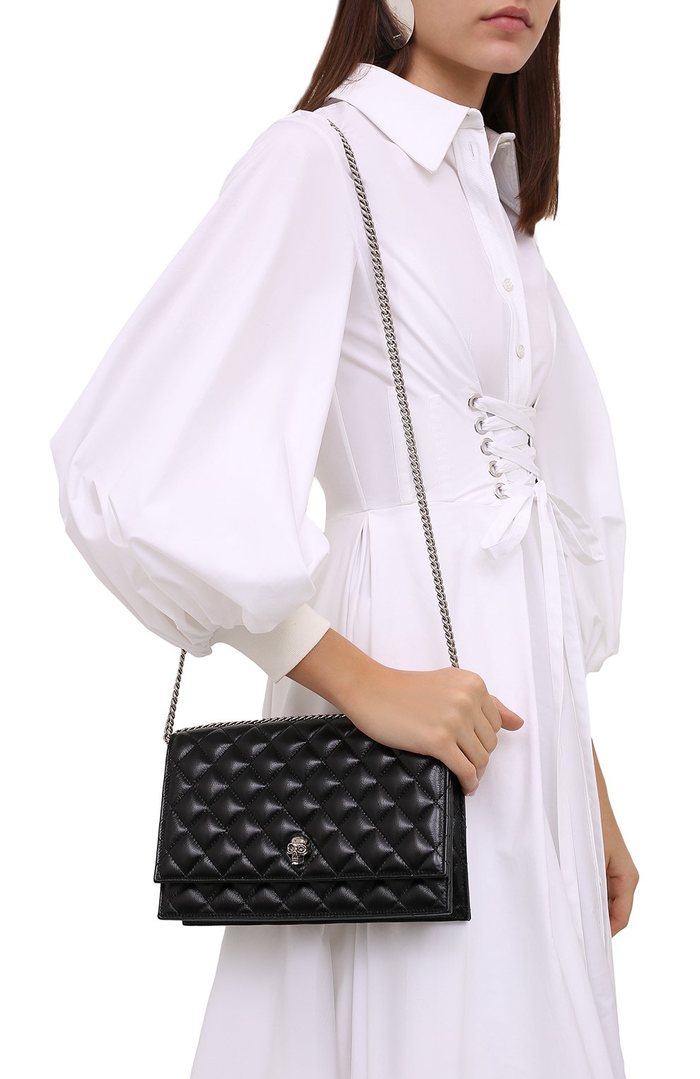 Сумка skull medium ALEXANDER MCQUEEN, арт. 630266/1LYAL, фото 5