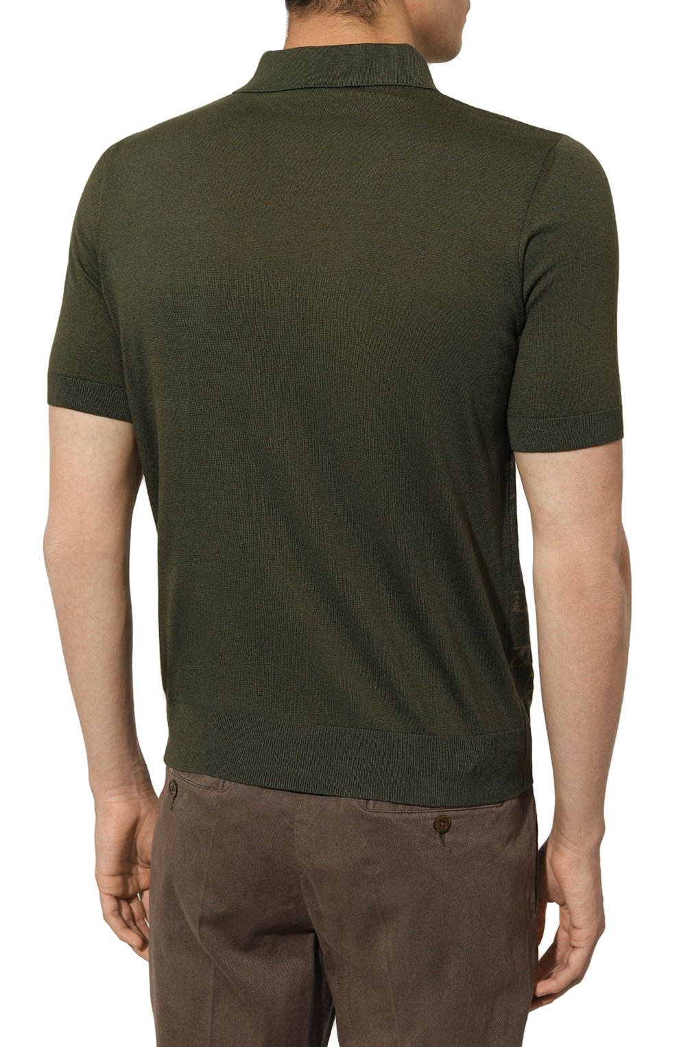 Поло из хлопка и шелка ZILLI, арт. KZP002M0147VZCP00, фото 4