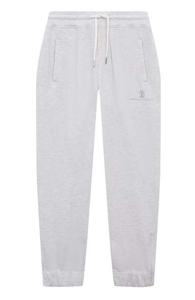 Хлопковые джоггеры BRUNELLO CUCINELLI, арт. BE854E345C