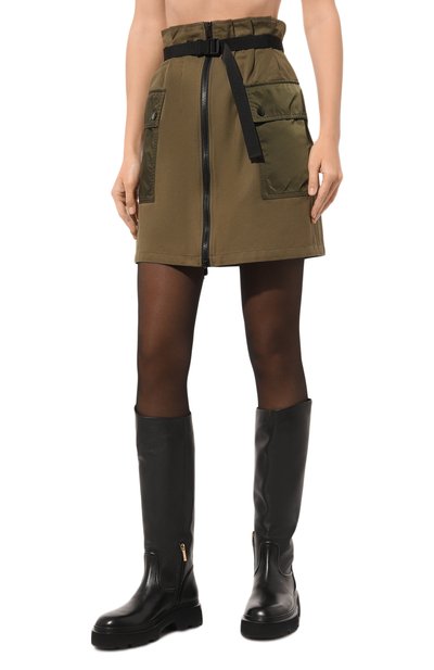 Юбка из хлопка и льна MONCLER, арт. 2D000-08-5962Q, фото 3