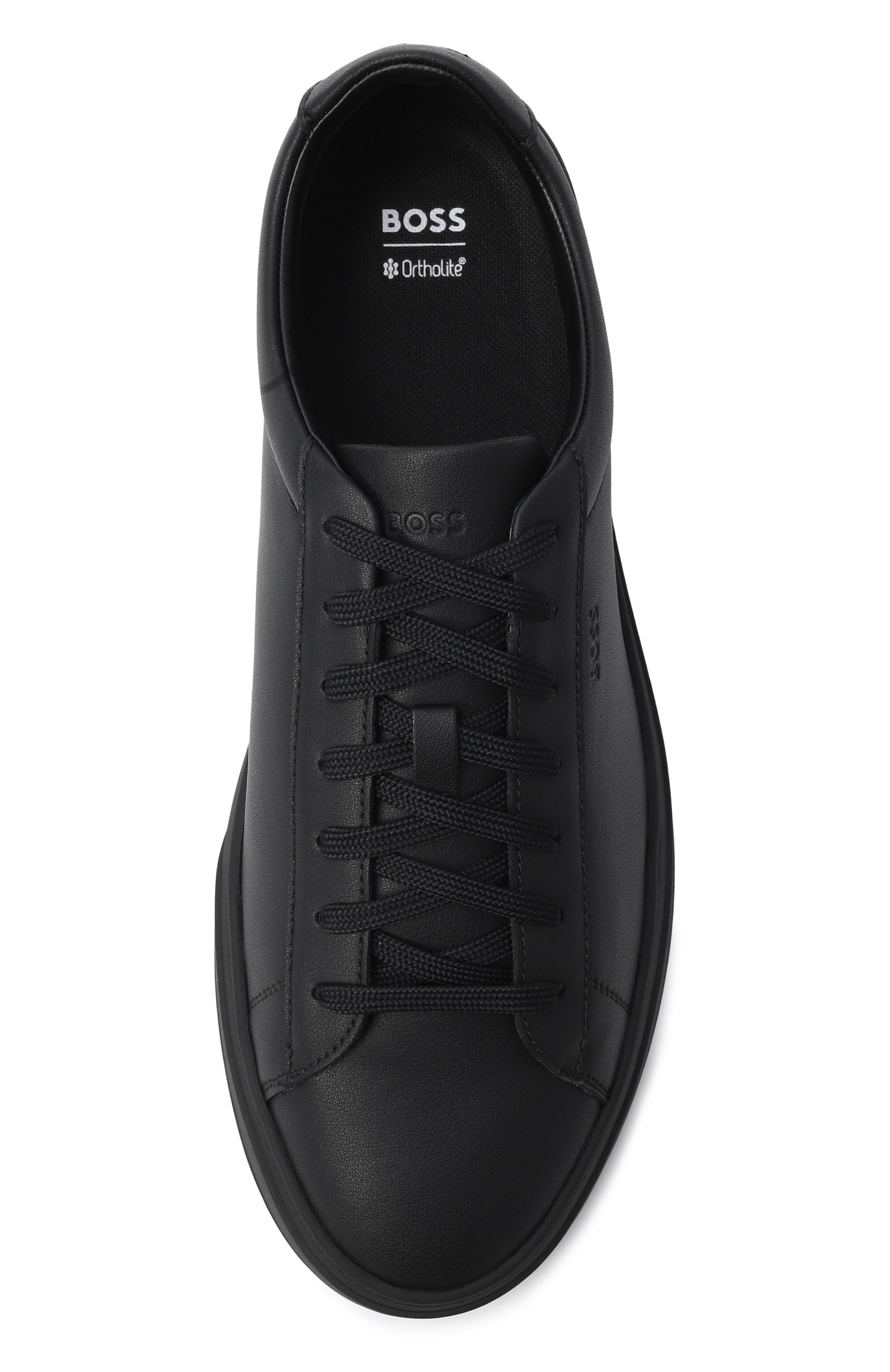 Кожаные кеды kieran BOSS, арт. 50552853, фото 6