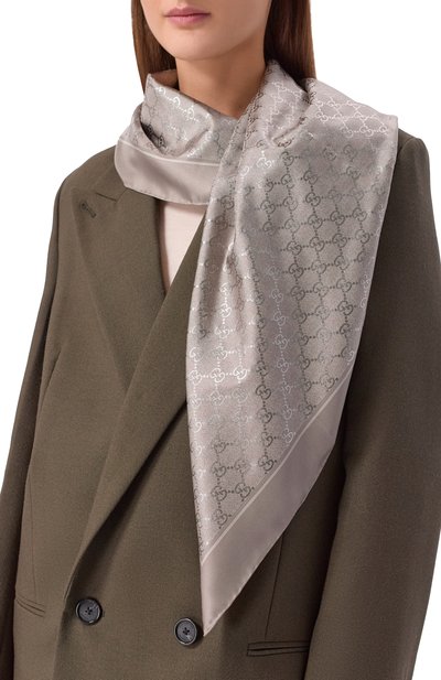 Женский шелковый платок GUCCI, арт. 812251/3G001