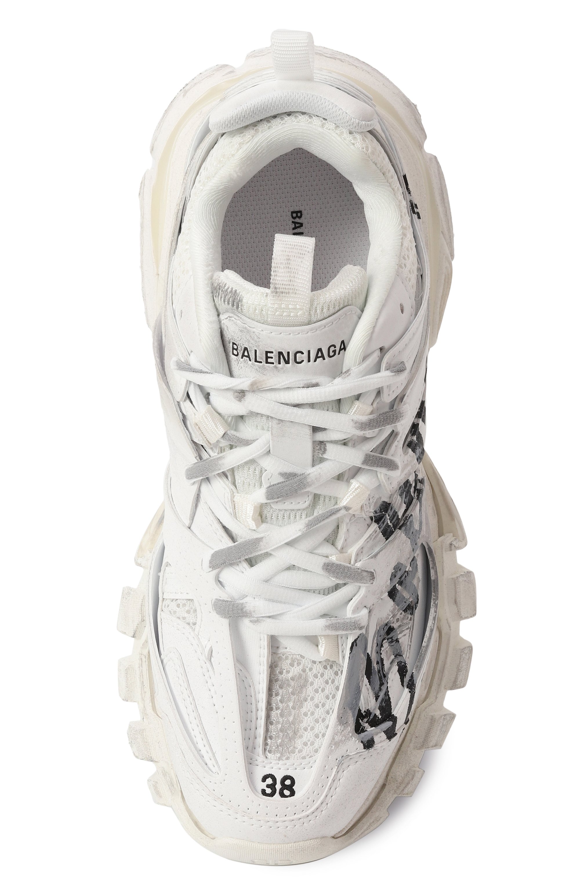 Комбинированные кроссовки track BALENCIAGA, арт. 542436/WTRHW, фото 6