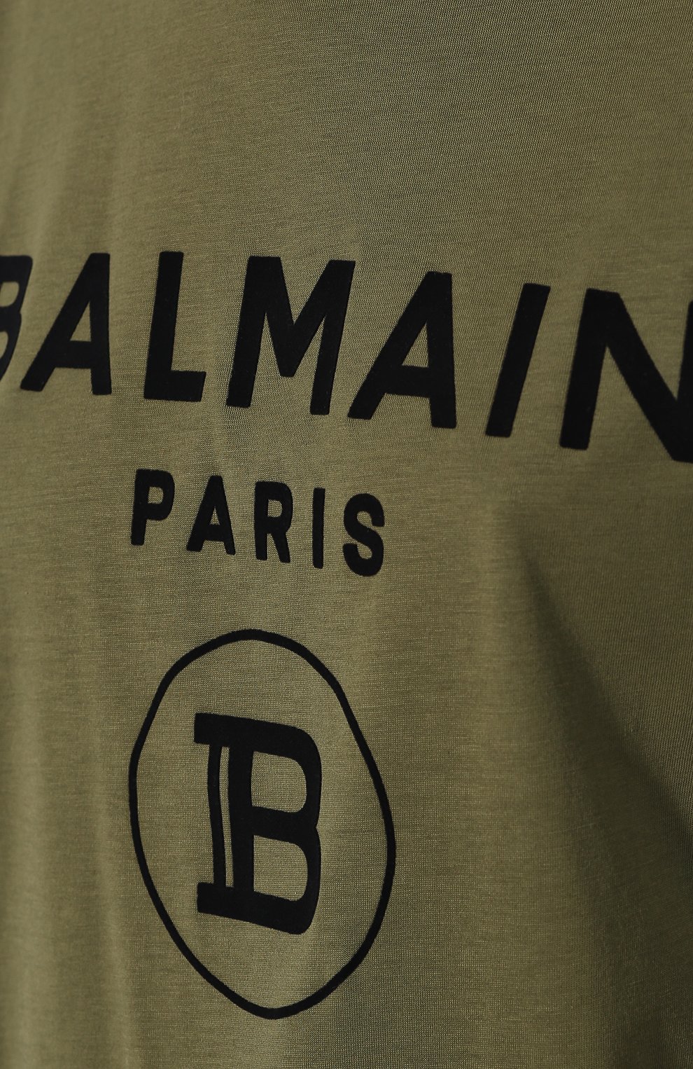 Хлопковая футболка BALMAIN, арт. TF11350/I386, фото 5