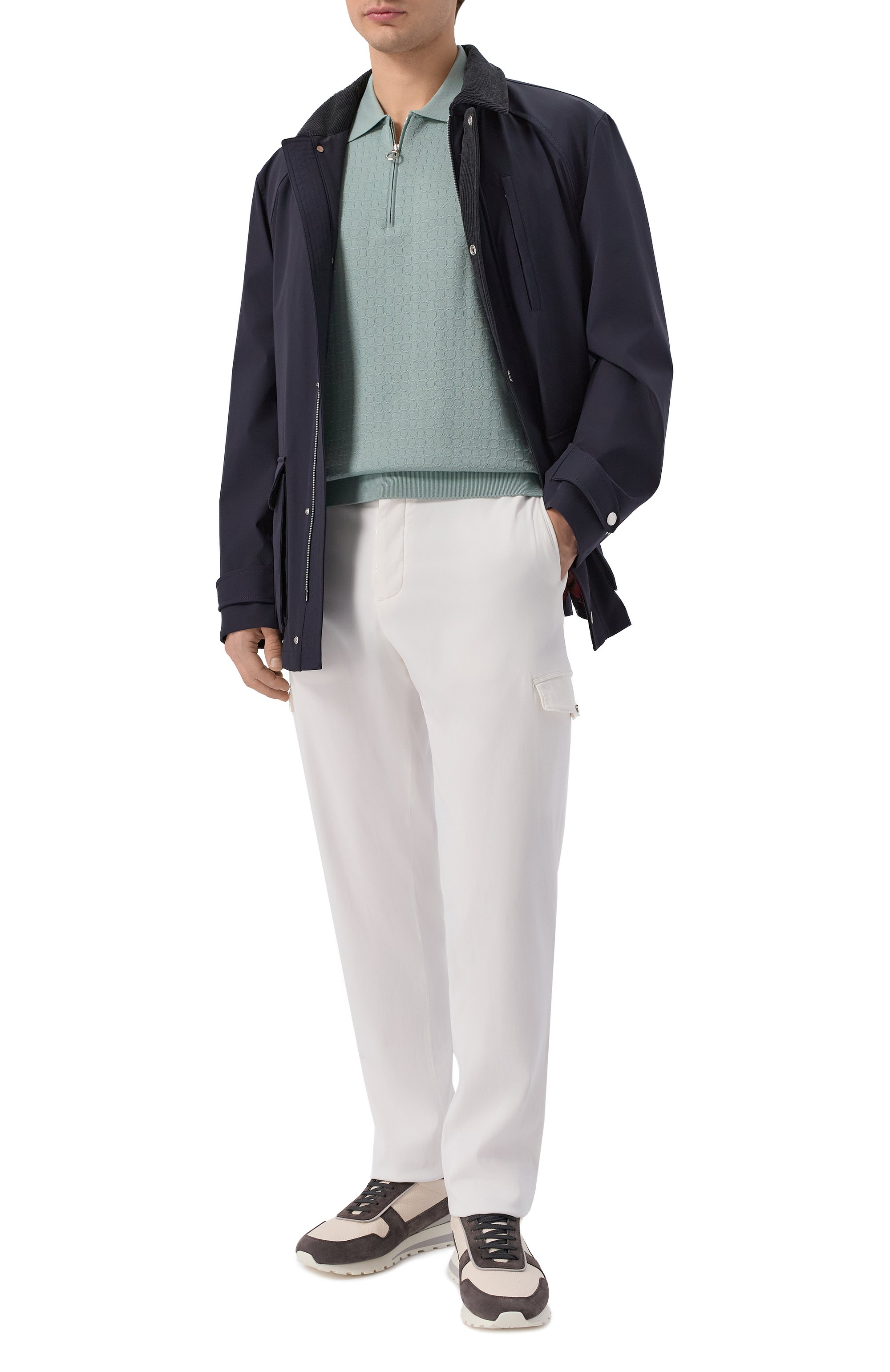 Поло из кашемира и шерсти STEFANO RICCI, арт. W505507P31/W26150, фото 2