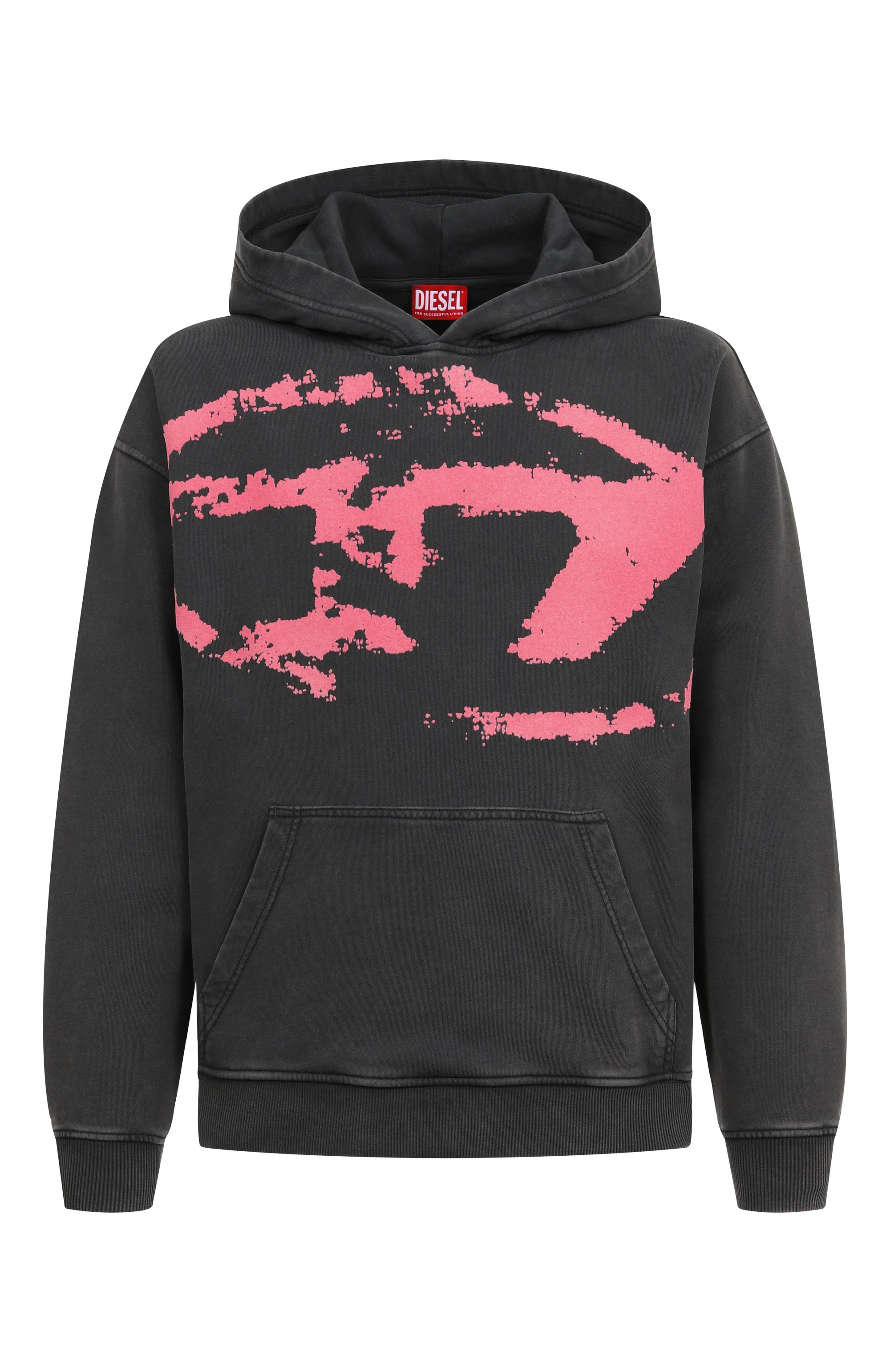 Хлопковое худи DIESEL, арт. A16913/0TKAC, фото 1