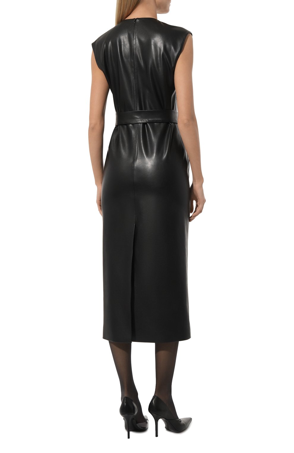 Платье из эко-кожи SASHAVERSE, арт. D096/53655/1000/SS24, фото 4
