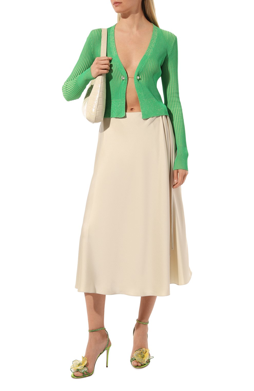 Текстильные босоножки CASADEI, арт. 1L021Z1001C2097, фото 2