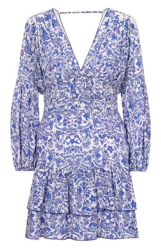 Платье из вискозы Poupette St Barth W9CR26NVPTWU Синий W9CR26NVPTWU