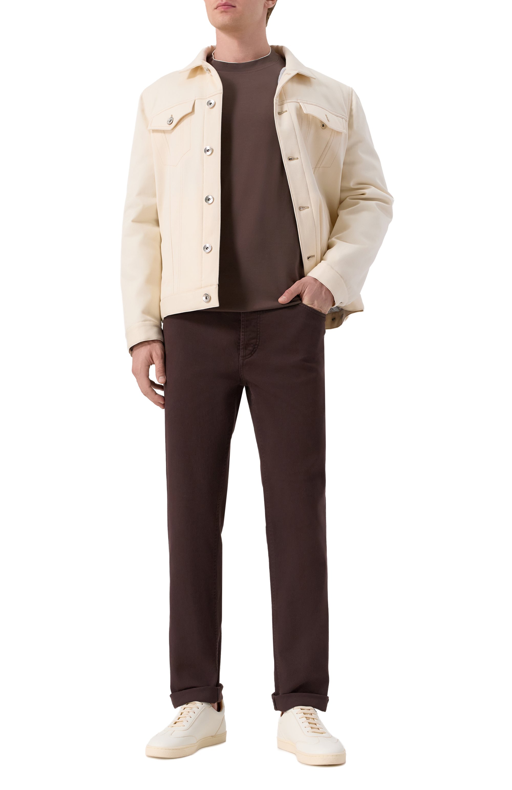 Джинсы traditional fit BRUNELLO CUCINELLI, арт. M277UD3210, фото 2