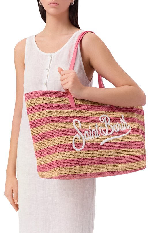 Сумка-тоут MC2 Saint Barth RAFFIA/STBA Разноцветный  RAFFIA/STBA Фото 2
