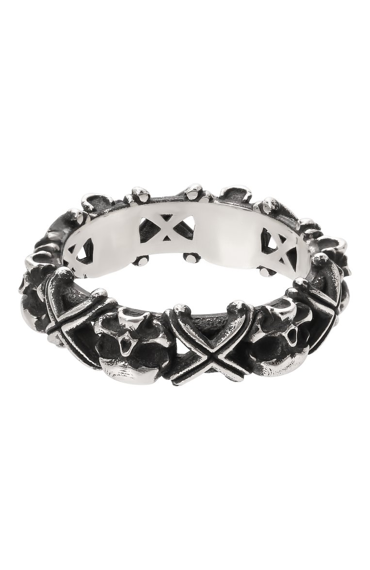 Мужское кольцо GL JEWELRY серебряного цвета, арт. GL700014-S97-01 | Фото 3 (Региональные ограничения белый список (Axapta Mercury): Не проставлено; Нос: Не проставлено; Материал: Серебро)