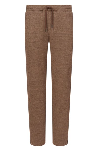 Мужские брюки из хлопка и льна CAPOBIANCO, арт. 20M704.DH00._001