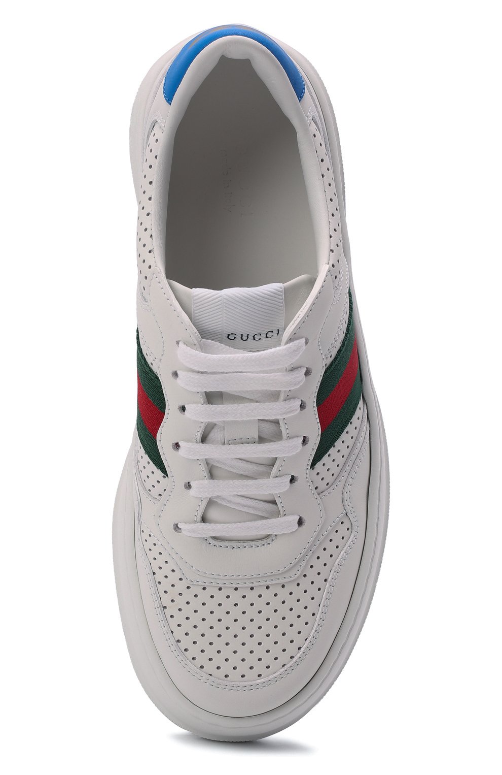 Кожаные кеды chunky b GUCCI, арт. 670415/UPG10, фото 6