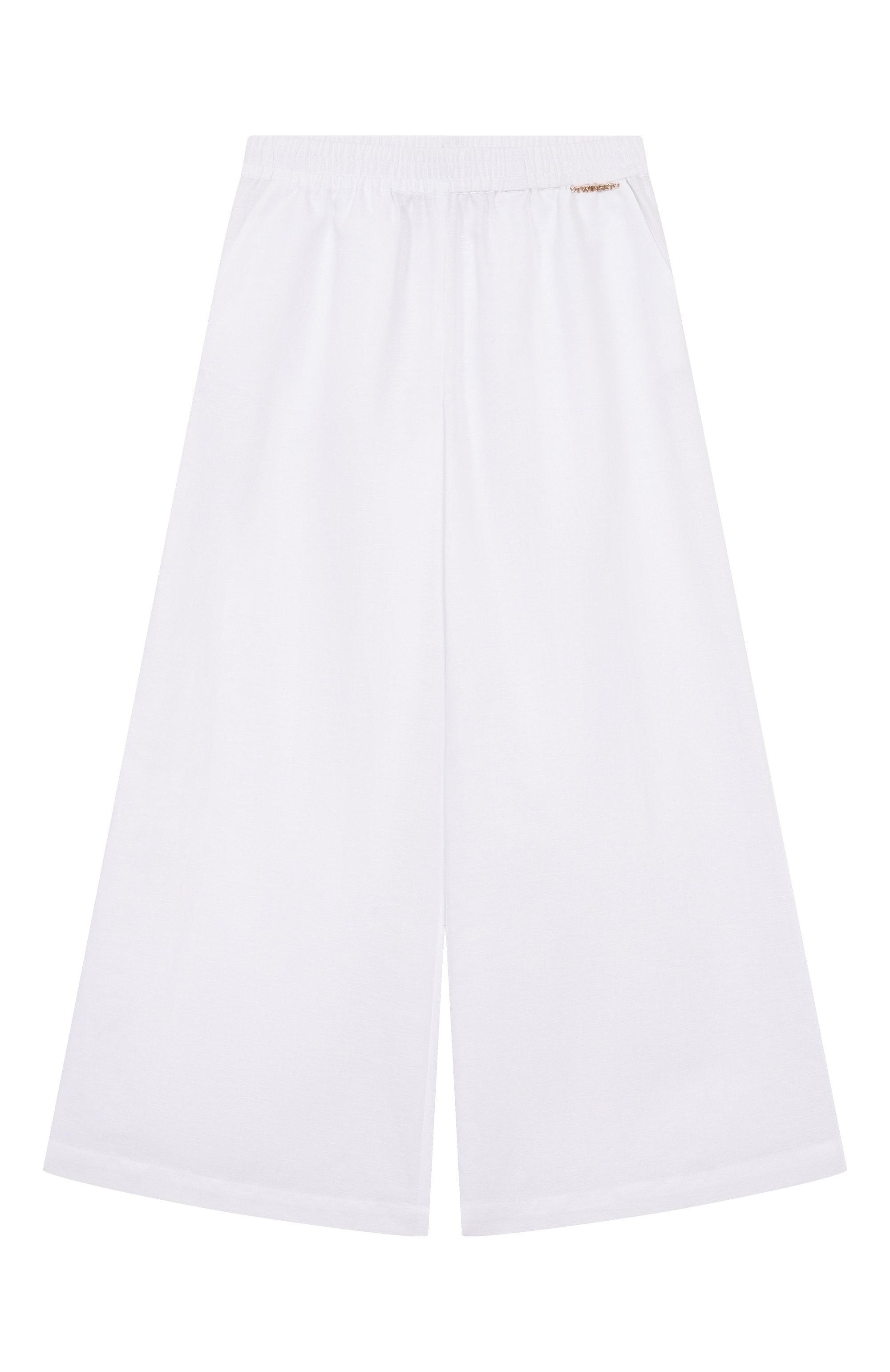 Брюки изо льна и хлопка TWINSET, арт. 251GJ2400, фото 1