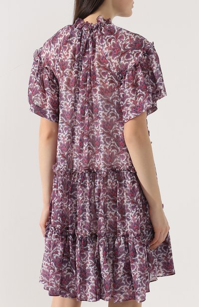 Шелковое платье ISABEL MARANT, арт. R01333-19P027I/NEIT, фото 4