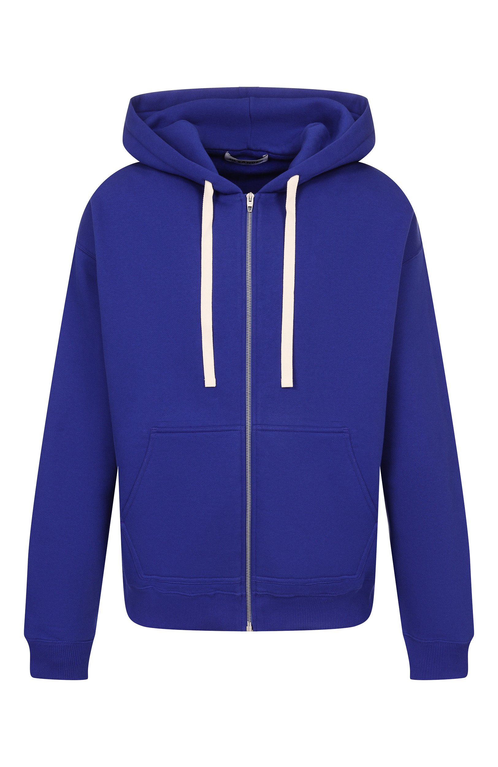 Хлопковая толстовка JIL SANDER синего цвета по цене 164500 руб., арт. J22HG0118/J20128, фото 1 Хлопковая толстовка JIL SANDER, арт. J22HG0118/J20128, фото 1
