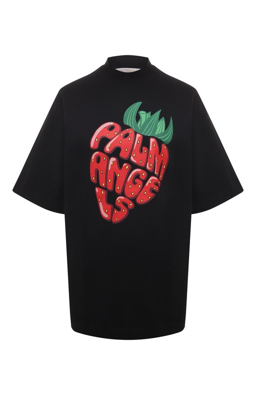 

Хлопковая футболка Palm Angels, Чёрный