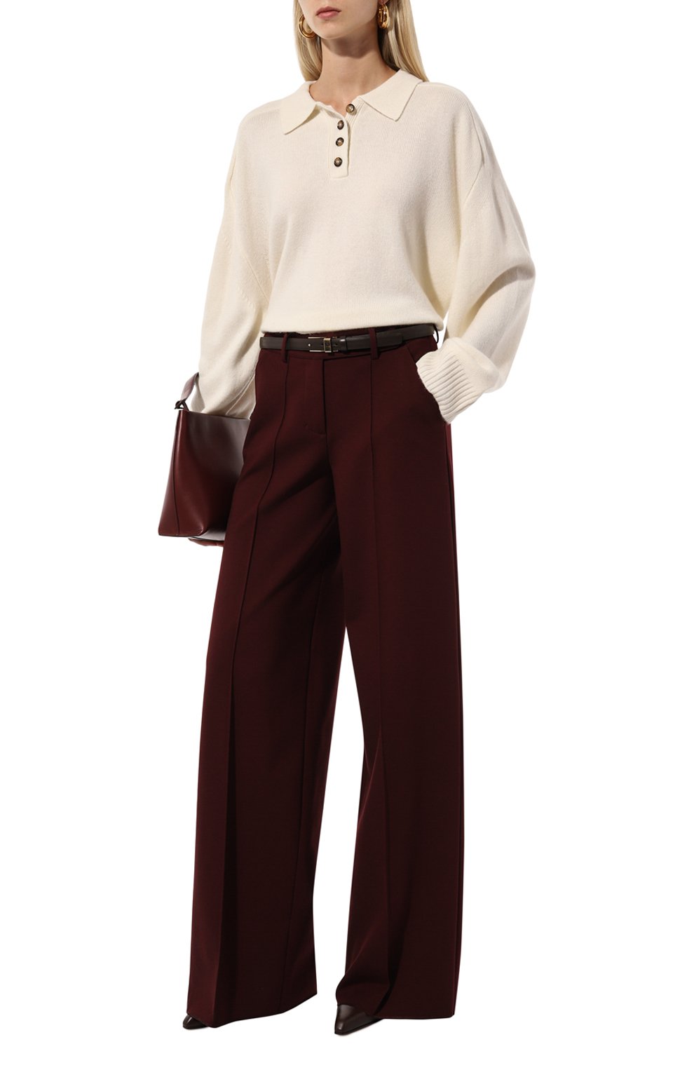 Кашемировое поло LOULOU DE SAISON, арт. H0MERE, фото 2