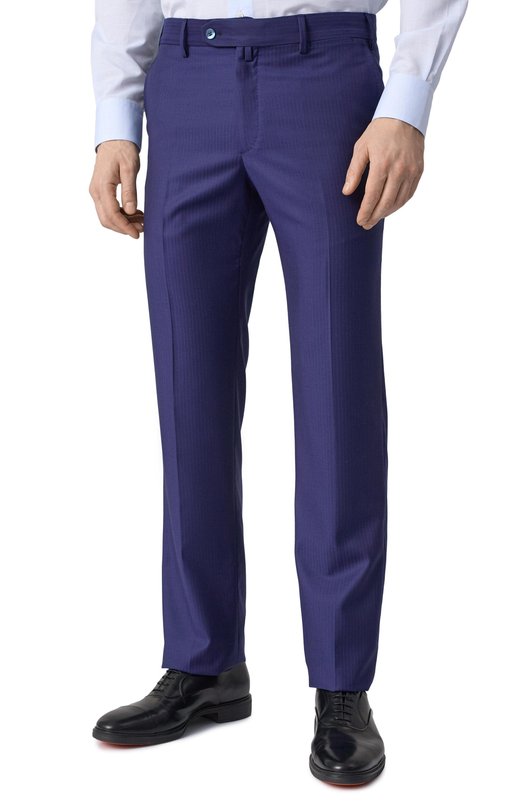 Шерстяной костюм Stefano Ricci M1SF432220/W0024S/64 Синий  M1SF432220/W0024S/64 Фото 6