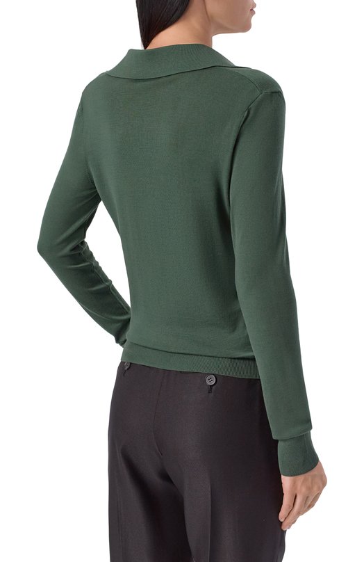 Шерстяной пуловер MVST M0-M25.1MW.K406 Зелёный  M0-M25.1MW.K406 Фото 4