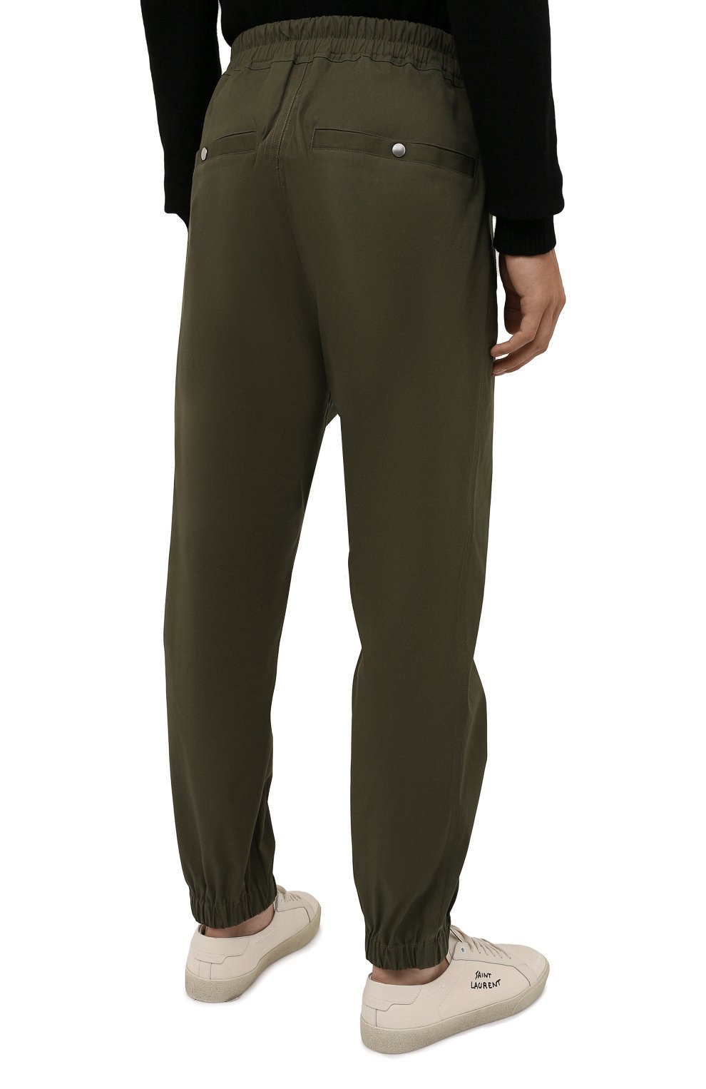 Хлопковые джоггеры RICK OWENS, арт. RU02A5370/TE, фото 4