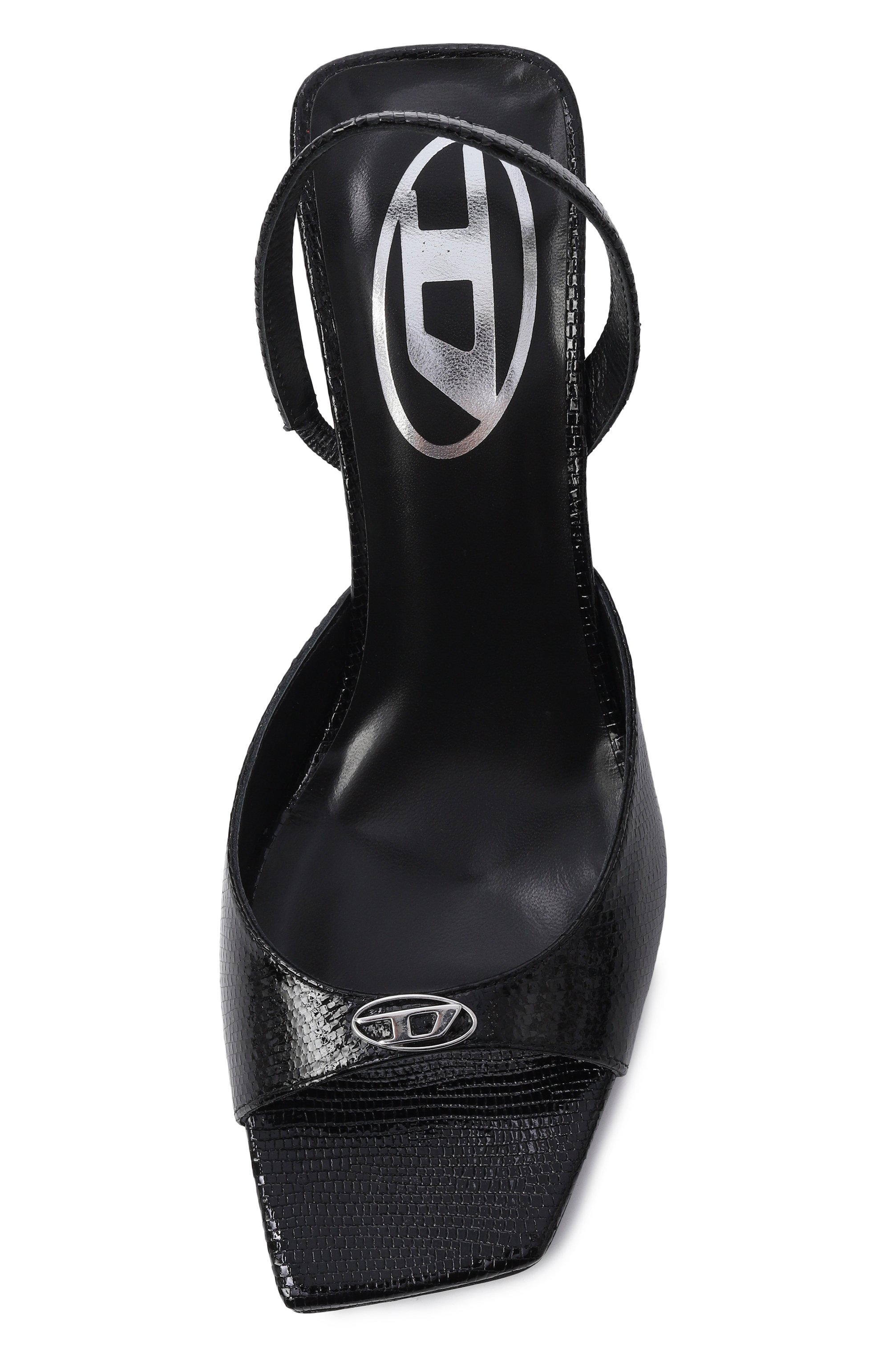 Кожаные босоножки d-amber 75 DIESEL, арт. Y03763/P8660, фото 6