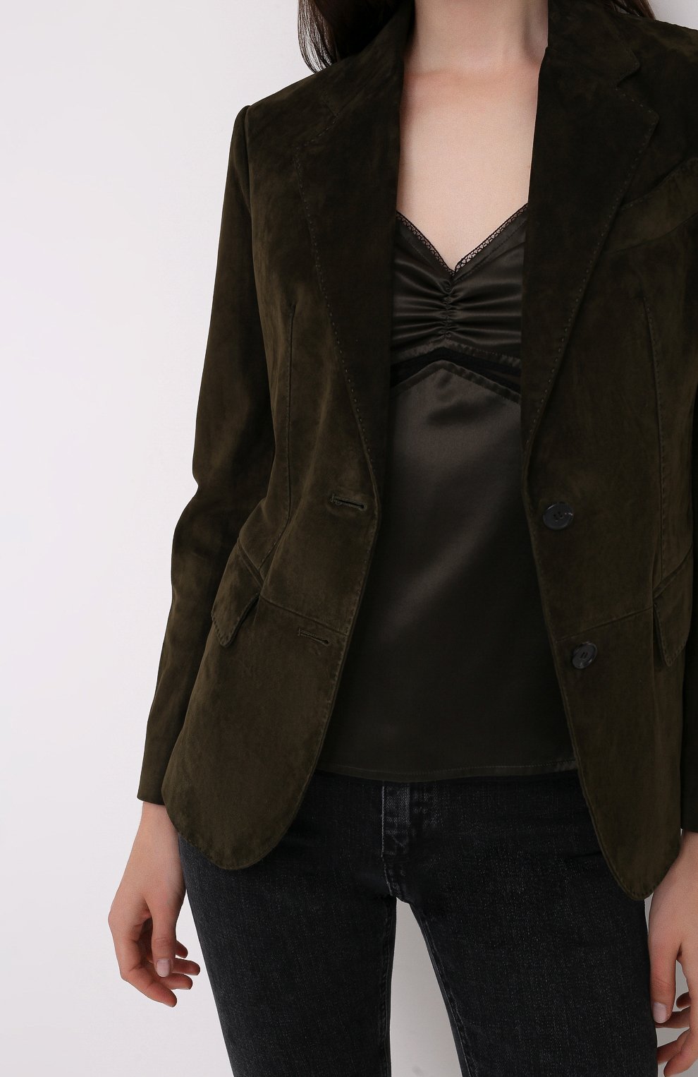 Замшевый жакет TOM FORD, арт. GIL449-LEX226, фото 3