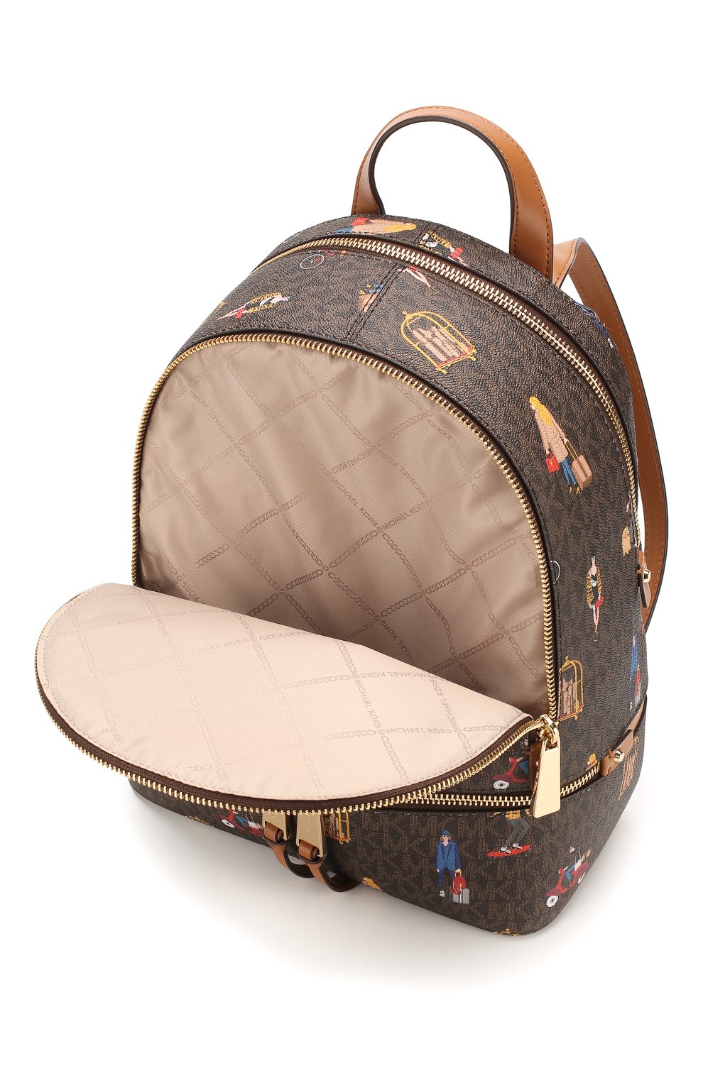 Рюкзак rhea zip medium MICHAEL MICHAEL KORS, арт. 30H9GEZB20, фото 4