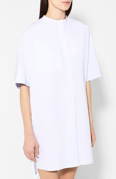 Хлопковое платье JIL SANDER NAVY, арт. JNWM5028A/JM2446, фото 3