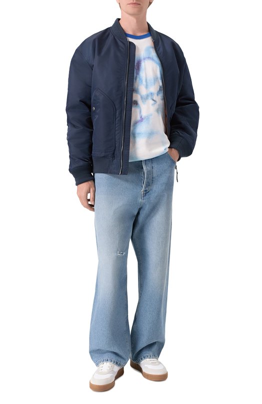 Хлопковая футболка Diesel A20420/0PLAT Белый  A20420/0PLAT Фото 2