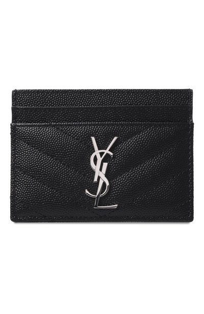 Женский кожаный футляр для кредитных карт SAINT LAURENT, арт. 423291/B0W02