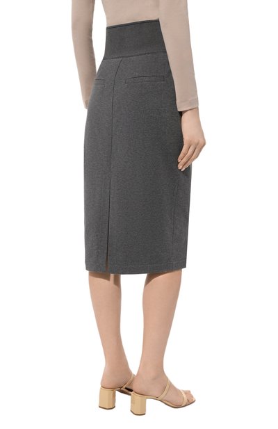 Хлопковая юбка BRUNELLO CUCINELLI, арт. MH827BP185, фото 4