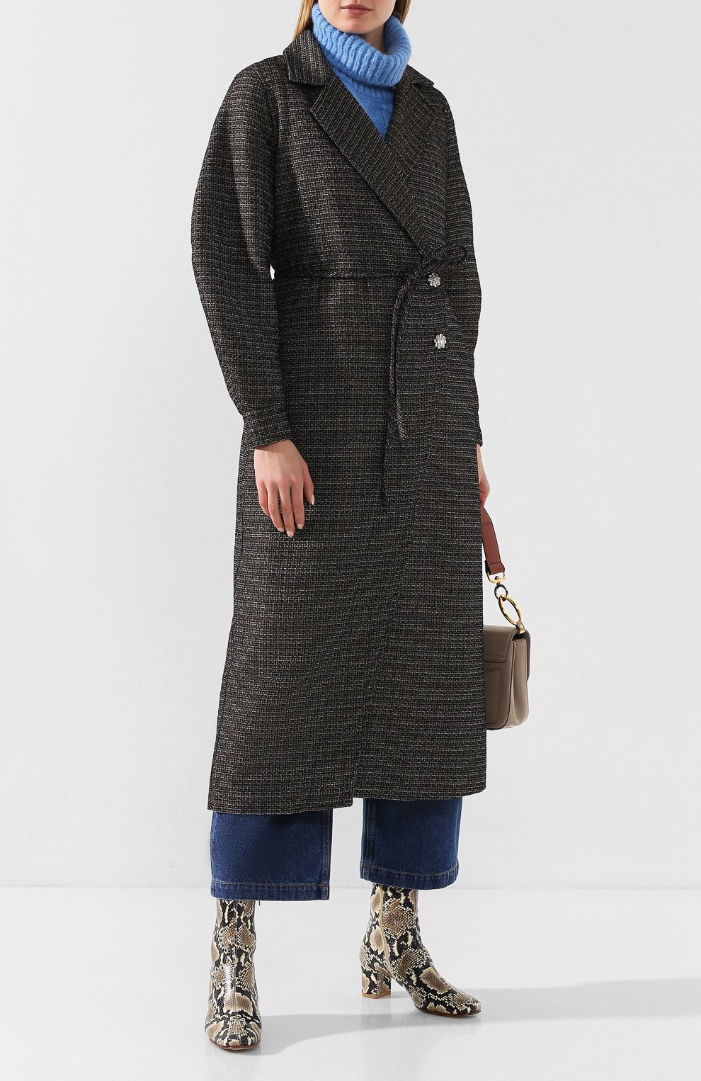 Пальто с поясом GANNI, арт. F4172, фото 2