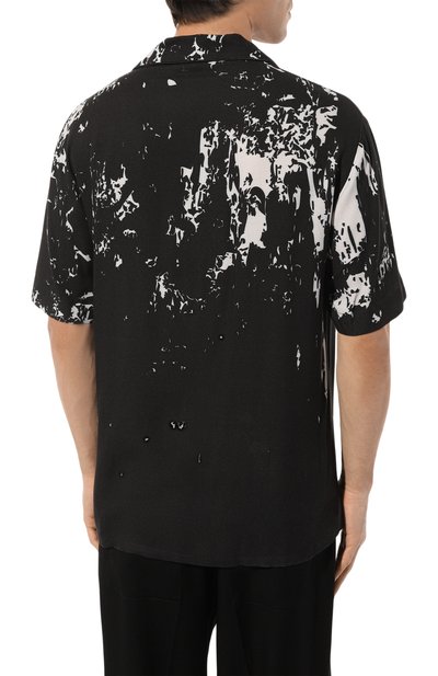 Рубашка из вискозы LIMITATO, арт. UNFINISHED CANVAS/SH0RT SLEEVE SHIRT, фото 4