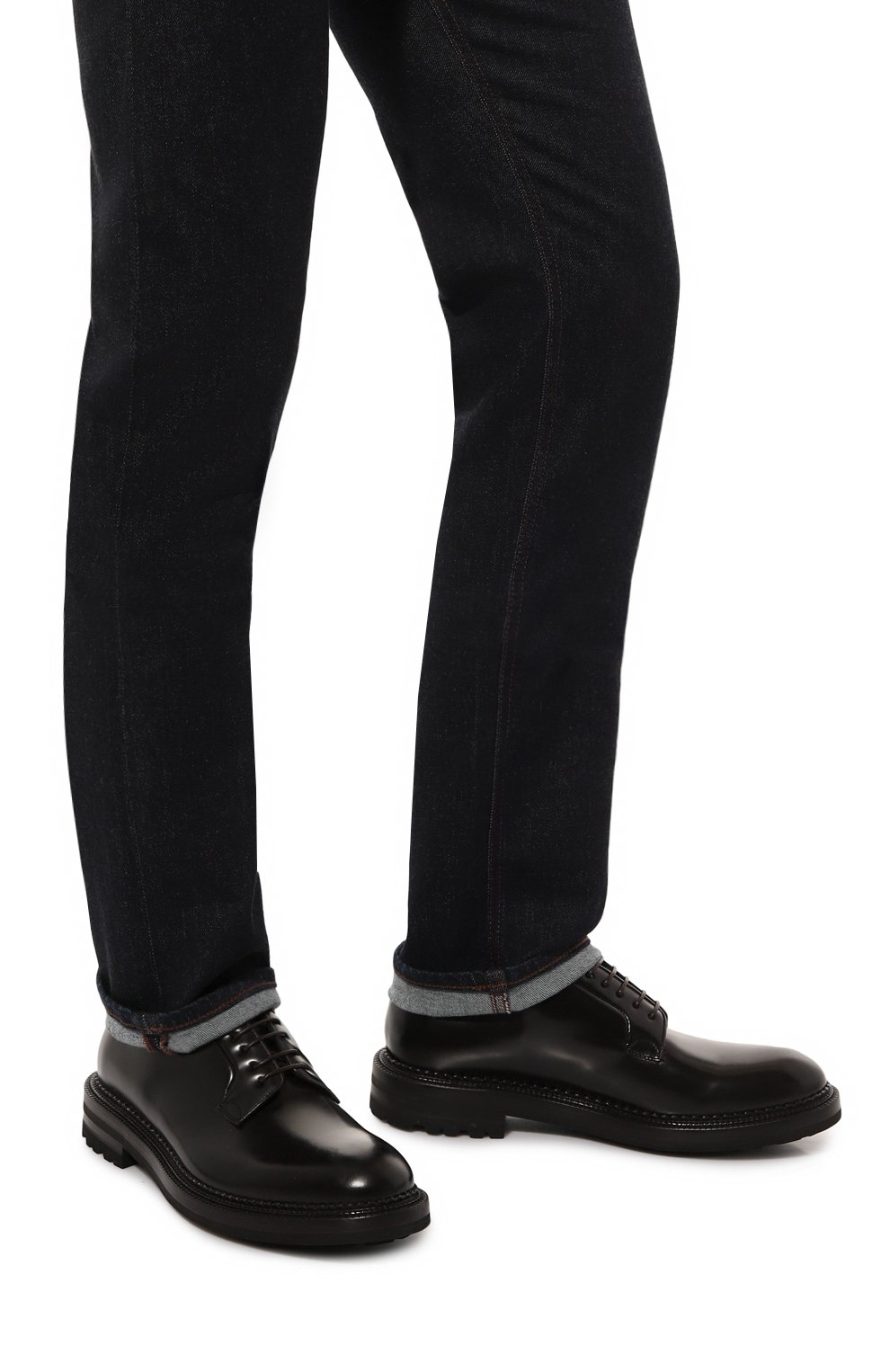 Кожаные дерби GREEN GEORGE, арт. 2010/P0LISHED, фото 3