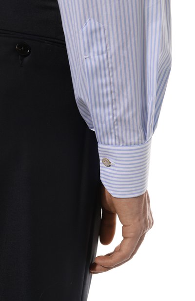 Хлопковая сорочка KITON, арт. UCIH06143, фото 5