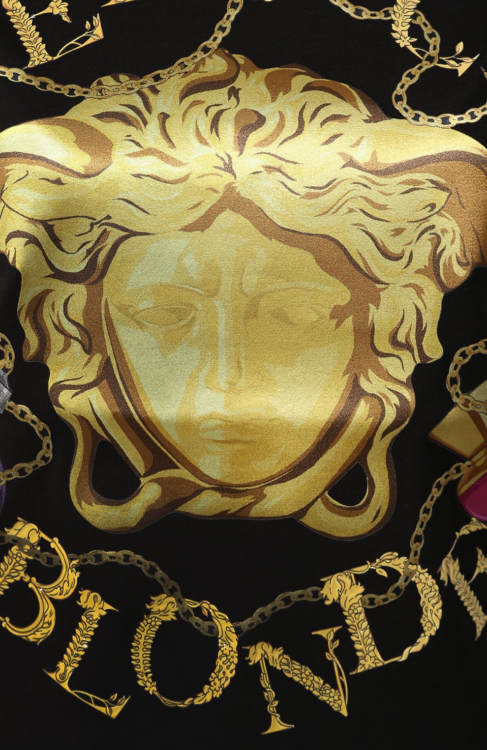 Хлопковая футболка VERSACE, арт. A84901/A228806, фото 5
