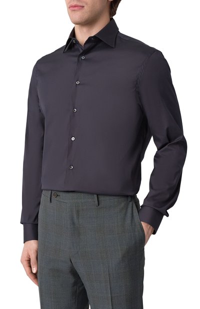 Хлопковая сорочка CANALI, арт. CCLX018/GA03292, фото 3