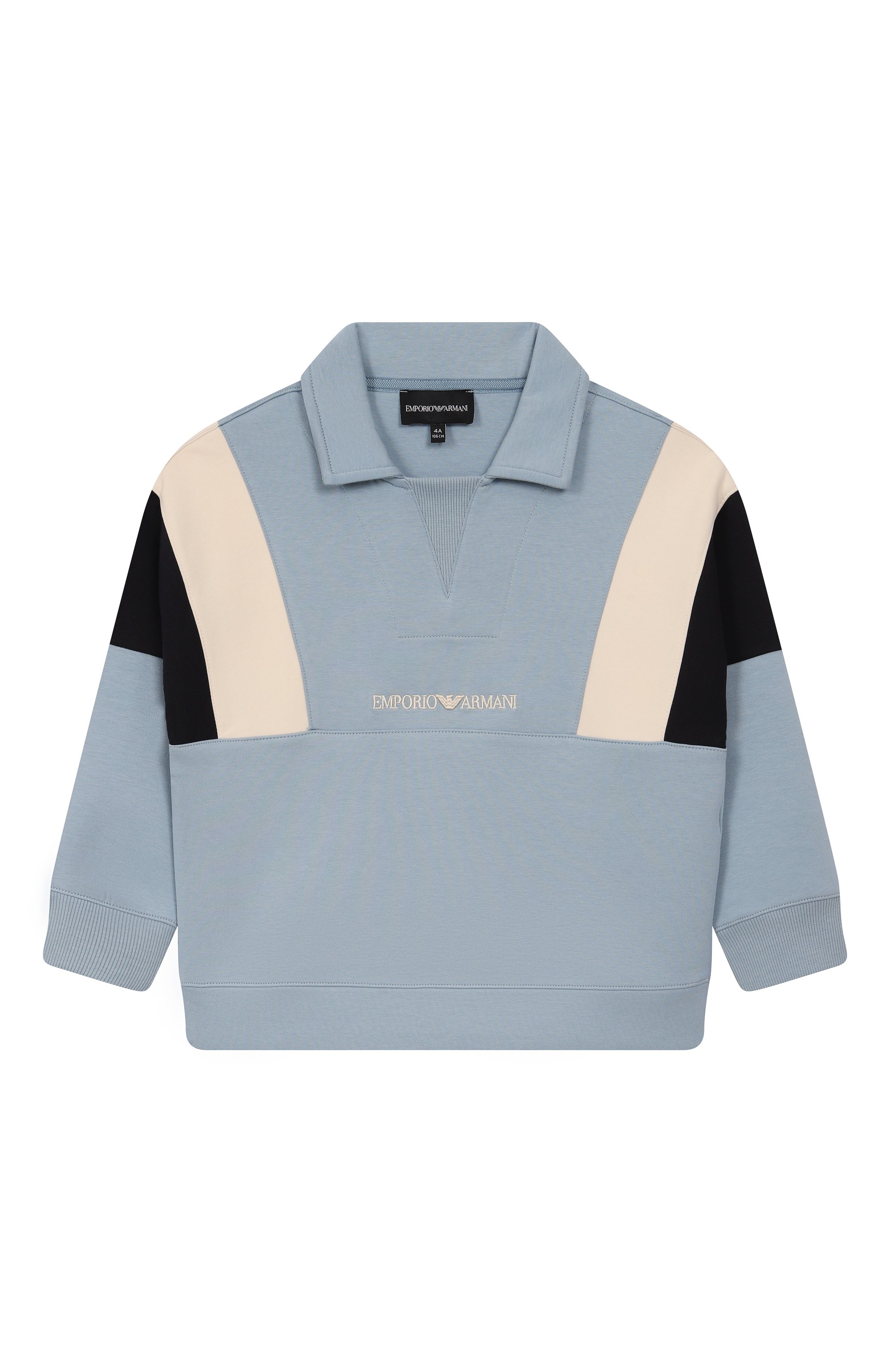 Хлопковый свитшот EMPORIO ARMANI, арт. EB000134/AF10126, фото 1