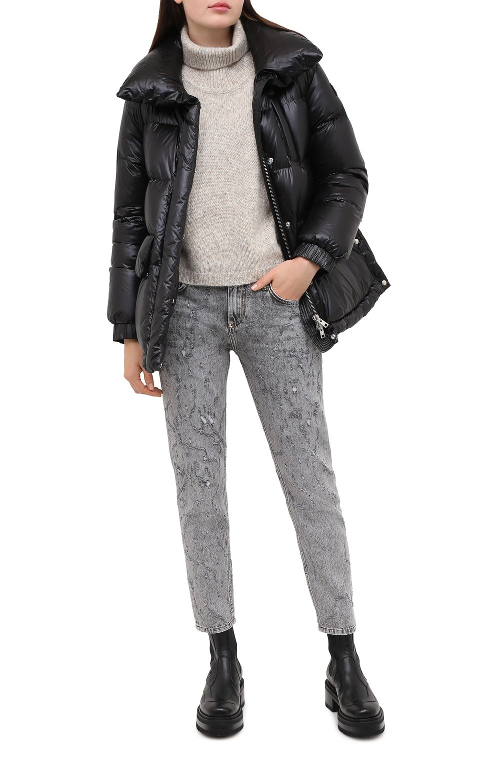 Пуховик WOOLRICH черного цвета по цене 65850 руб., арт. CFWW0U0282FR/UT1702, фото 2 Пуховик WOOLRICH, арт. CFWW0U0282FR/UT1702, фото 2