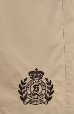 Хлопковые шорты SPORTY AND RICH, арт. SH012612241BE22, фото 6