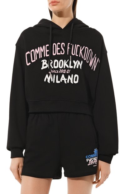 Хлопковое худи COMME DES FUCKDOWN, арт. CDFD2140, фото 3